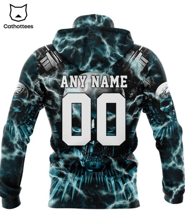 Personalized Philadelphia Eagles Special Expendables Skull Design 3D Hoodie