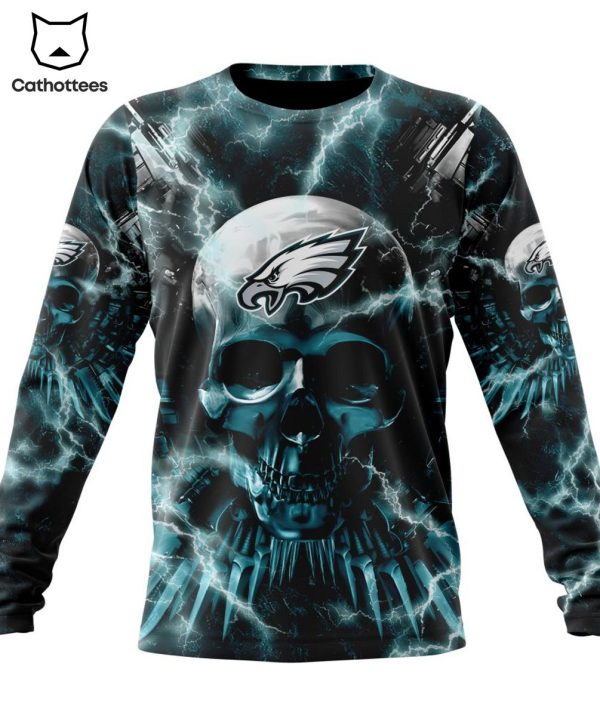 Personalized Philadelphia Eagles Special Expendables Skull Design 3D Hoodie