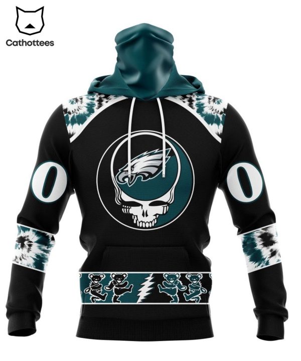 Personalized Philadelphia Eagles Special Grateful Dead Design 3D Hoodie