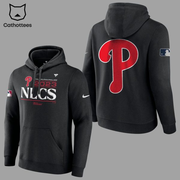 Philadelphia Phillies 2023 NLCS Nike Logo Design On Sleeve 3D Hoodie