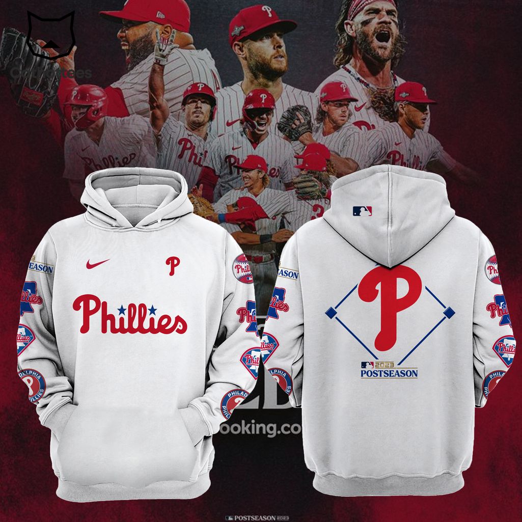 Philadelphia Phillies Nike Logo Design 3D Hoodie