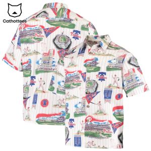 Philadelphia Phillies Stadium Design Hawaiian Shirt