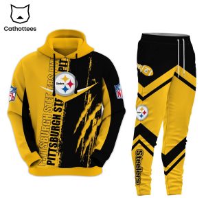 Pitt Sburgh Steelers Logo Design Hoodie And Pants