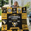 Philadelphia Flyers For Life EST 1967 Quilt Blanket