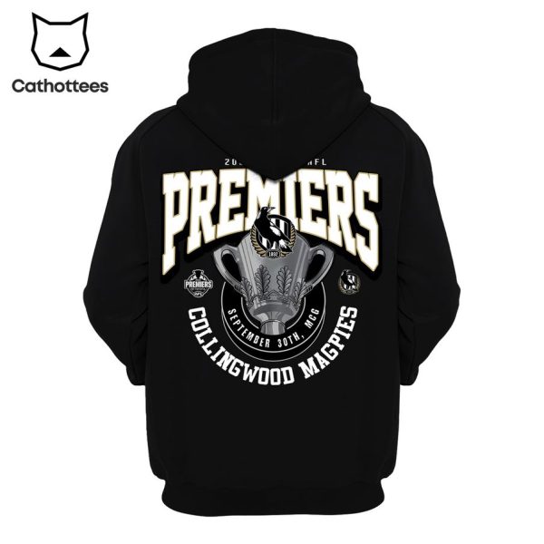 Premiers Collingwood Magpies Premiers 2023 3D Hoodie