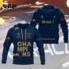 Red Bull Racing Championships Logo Design On Sleeve 3D Hoodie