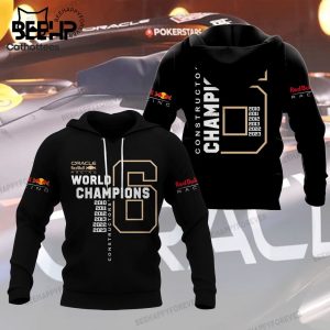 Red Bull Racing World Constructors Champions 3D Hoodie