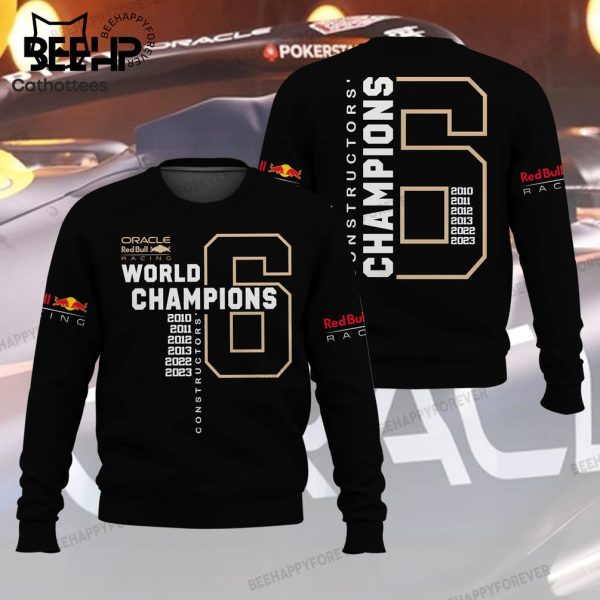 Red Bull Racing World Constructors Champions 3D Hoodie