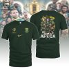 Champions South Africa Mascot Green Design 3D T-Shirt