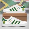 Personalized Miami Dolphins White  Blue Trim NFL Logo Design Stan Smith