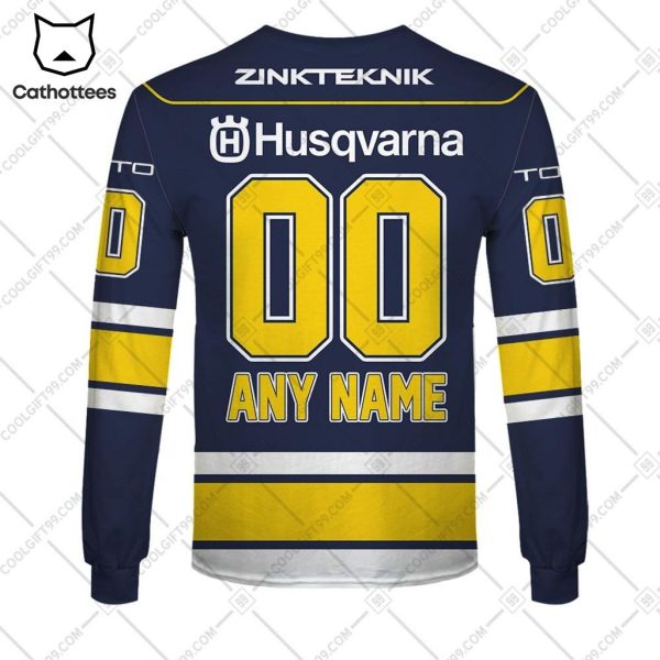 SHL HV71 Fagerhult Logo Design Home 3D Hoodie