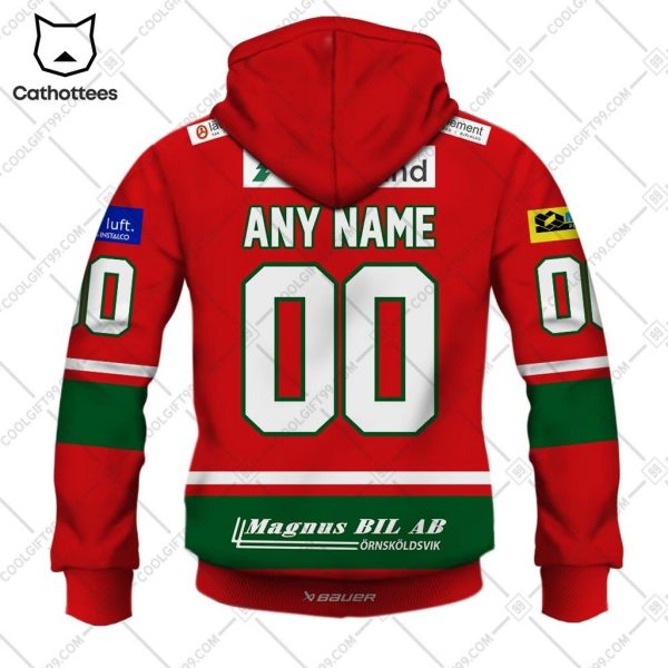 SHL Modo Hockey Home Logo Design 3D Hoodie