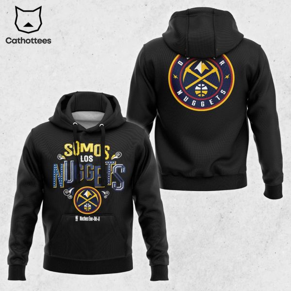 Somos Los Denver Nuggets Logo Design 3D Hoodie