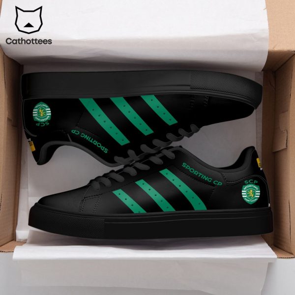 Sporting CP Lisbon Black Green Trim Design Stan Smith