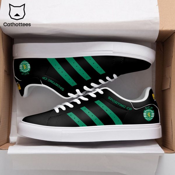 Sporting CP Lisbon Black Green Trim Design Stan Smith