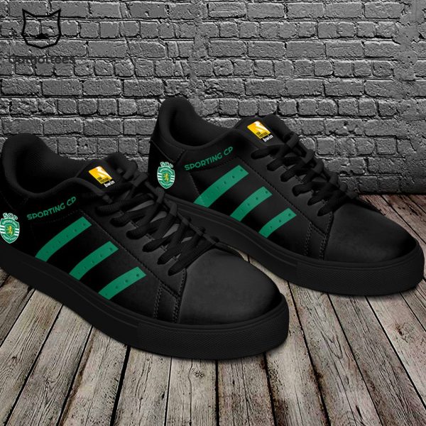 Sporting CP Lisbon Black Green Trim Design Stan Smith