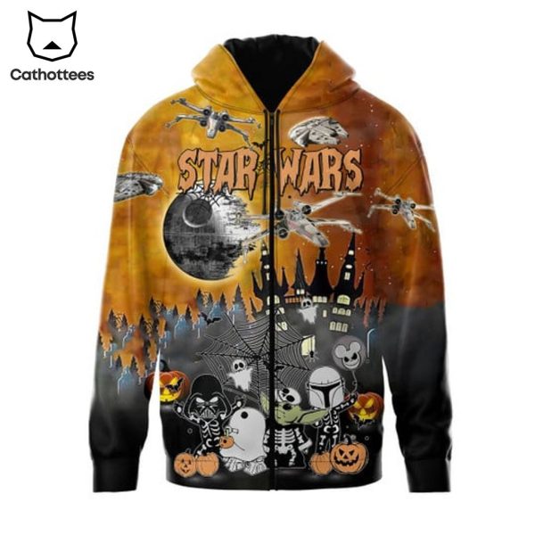 Star Wars Halloween Design 3D Hoodie