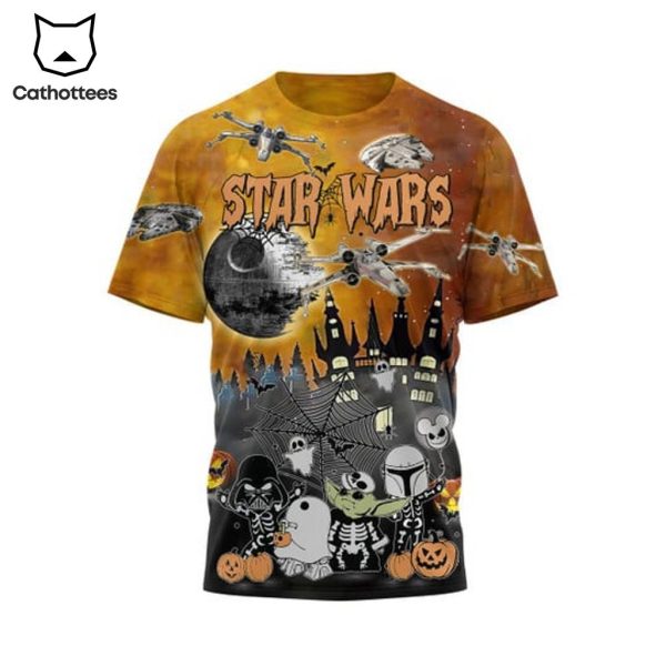 Star Wars Halloween Design 3D Hoodie