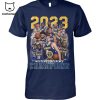 2023 Arizona Diamondbacks National League Champions Arizona Diamondbacks Player List  Design 3D T-Shirt