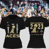 WNBA Back To Back Champions 2022-2023 Las Vegas Aces 3D T-Shirt