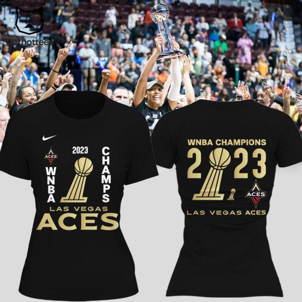 WNBA Champions Las Vegas Aces 2023 3D T-Shirt