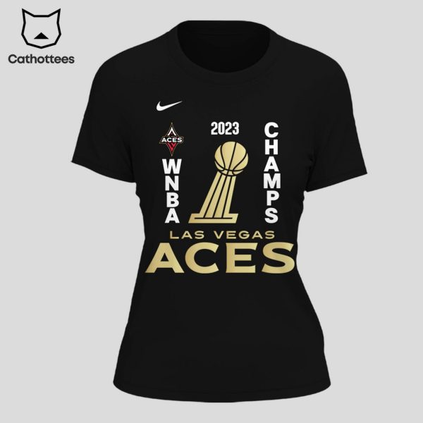 WNBA Champions Las Vegas Aces 2023 3D T-Shirt