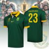 Rugby World Cup France 2023 Champions Africa Portrait Green Design 3D Polo Shirt