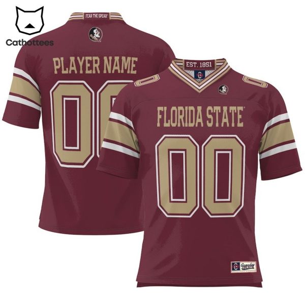 2023 Personalized Florida State Seminoles Red Design Baseball Jersey