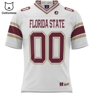 2023 Personalized Florida State Seminoles White Design Baseball Jersey