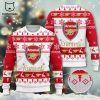 Arsenal Christmas Red White Grinch Design 3D Sweater