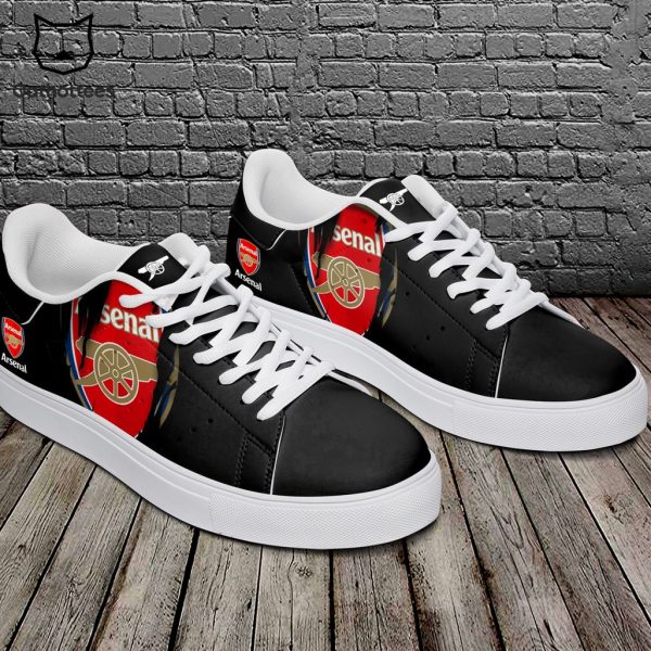 Arsenal Full Black Logo Design Stan Smith