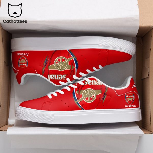 Arsenal Full Red Logo Design Stan Smith