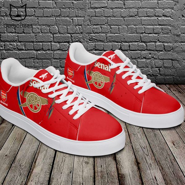 Arsenal Full Red Logo Design Stan Smith