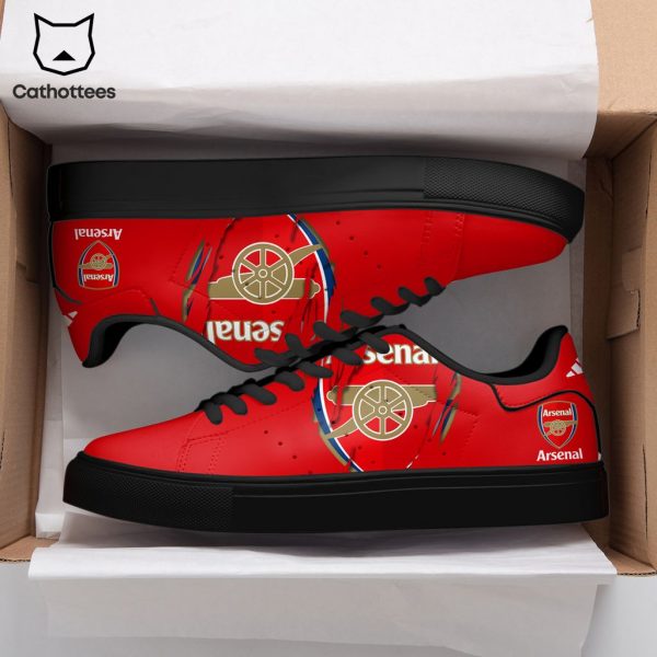 Arsenal Full Red Logo Design Stan Smith