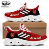 Arsenal Logo Red Black Design Max Soul Shoes