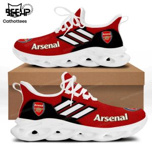Arsenal Logo Red White Trim Design Max Soul Shoes