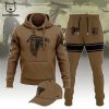 Baltimore Ravens Brown Logo Design Nike Hoodie, Longpants, Cap