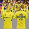 Australian Men’s Cricket Team Champions Full Black Design 3D T-Shirt