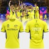 Australian Men’s Cricket Team Champions ICC Mascot T-Shirt Design 3D Polo Shirt