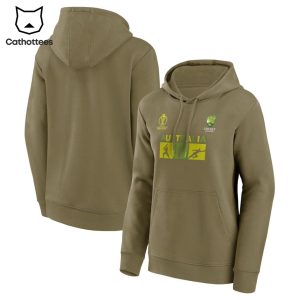 Australian Men’s Cricket Team Champions ICC World Cup 2023 Brown Design 3D Hoodie