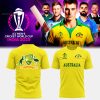 ICC  Men’s Cricket Team 2023 World Cup Champion Mascot Yellow Design 3D T-Shirt