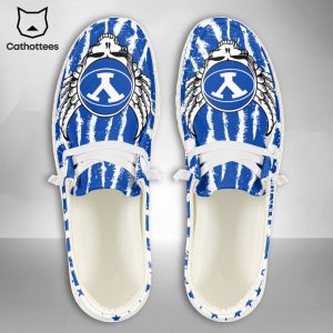 AVAILABLE NCAA BYU Cougars Custom Name Hey Dude Shoes