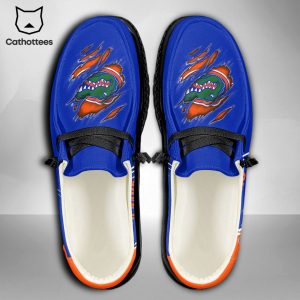 AVAILABLE NCAA Florida Gators Custom Name Hey Dude Shoes