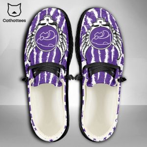 [AVAILABLE] NCAA Kansas State Wildcats Custom Name Hey Dude Shoes