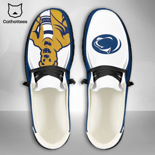 AVAILABLE NCAA Penn State Nittany Lions Custom Name Hey Dude Shoes