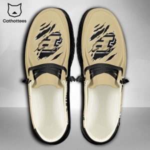 AVAILABLE NCAA Purdue Boilermakers Custom Name Hey Dude Shoes Shoes