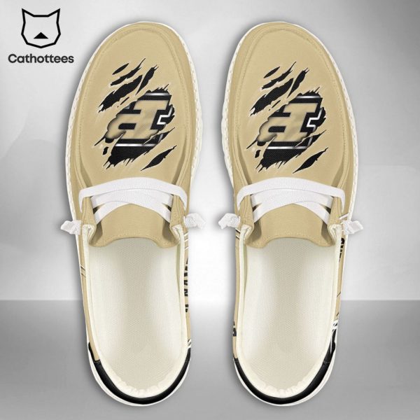 AVAILABLE NCAA Purdue Boilermakers Custom Name Hey Dude Shoes Shoes