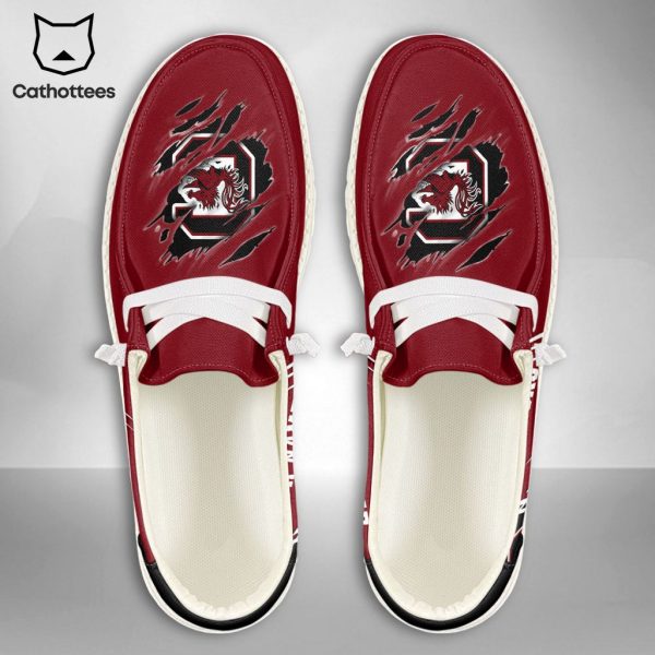 AVAILABLE NCAA South Carolina Gamecocks Custom Name Hey Dude Shoes