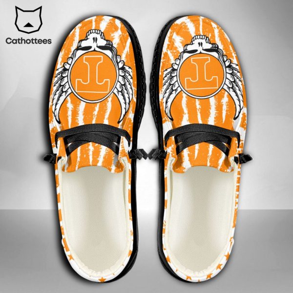 [AVAILABLE] NCAA Tennessee Volunteers Custom Name Hey Dude Shoes