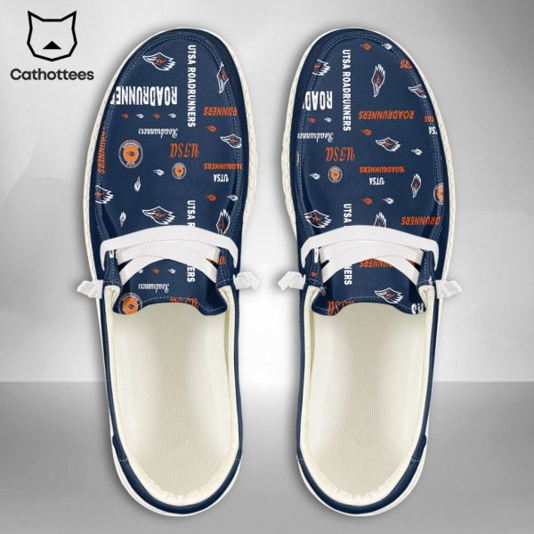 AVAILABLE NCAA UTSA Roadrunners Custom Name Hey Dude Shoes